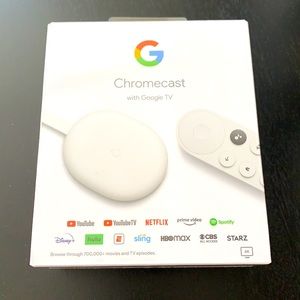 New Google Chromecast with Google TV. Original